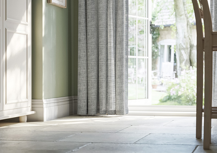 Novara Voile, Pebble Grey - Made to Measure Curtains - Image 5